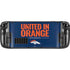 NFL Denver Broncos Team Motto Steam Deck Handheld Gaming Computer Skin
